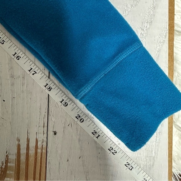 Moncler Maglia Grenoble Cardigan Fleece Jacket Bright Blue Size Small - Picture 11 of 11